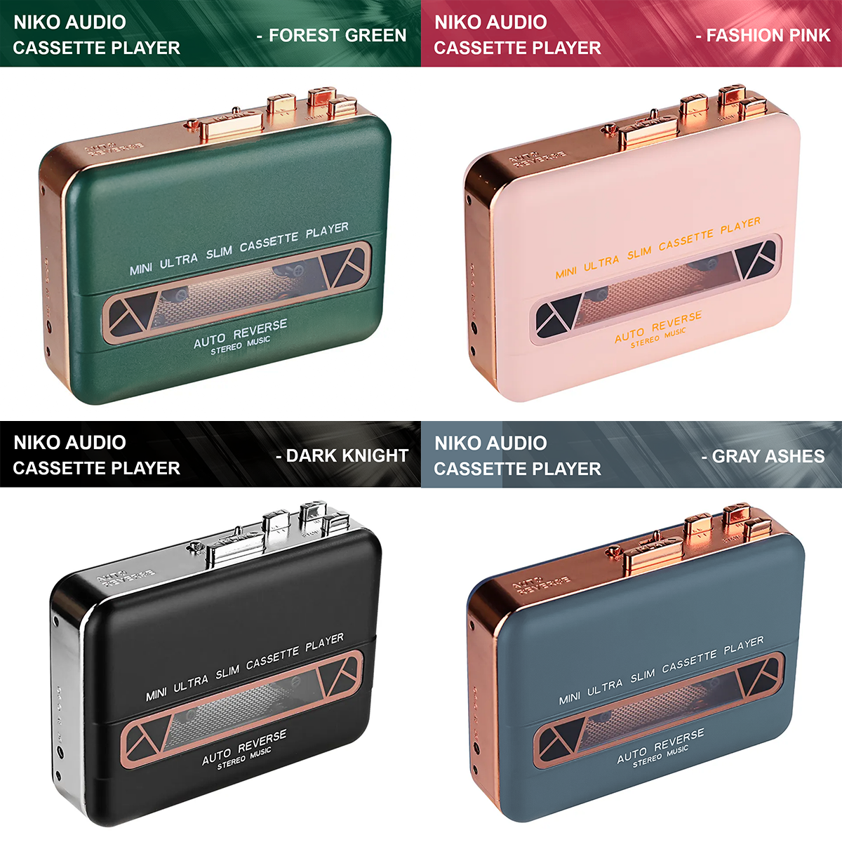 Color cassette player