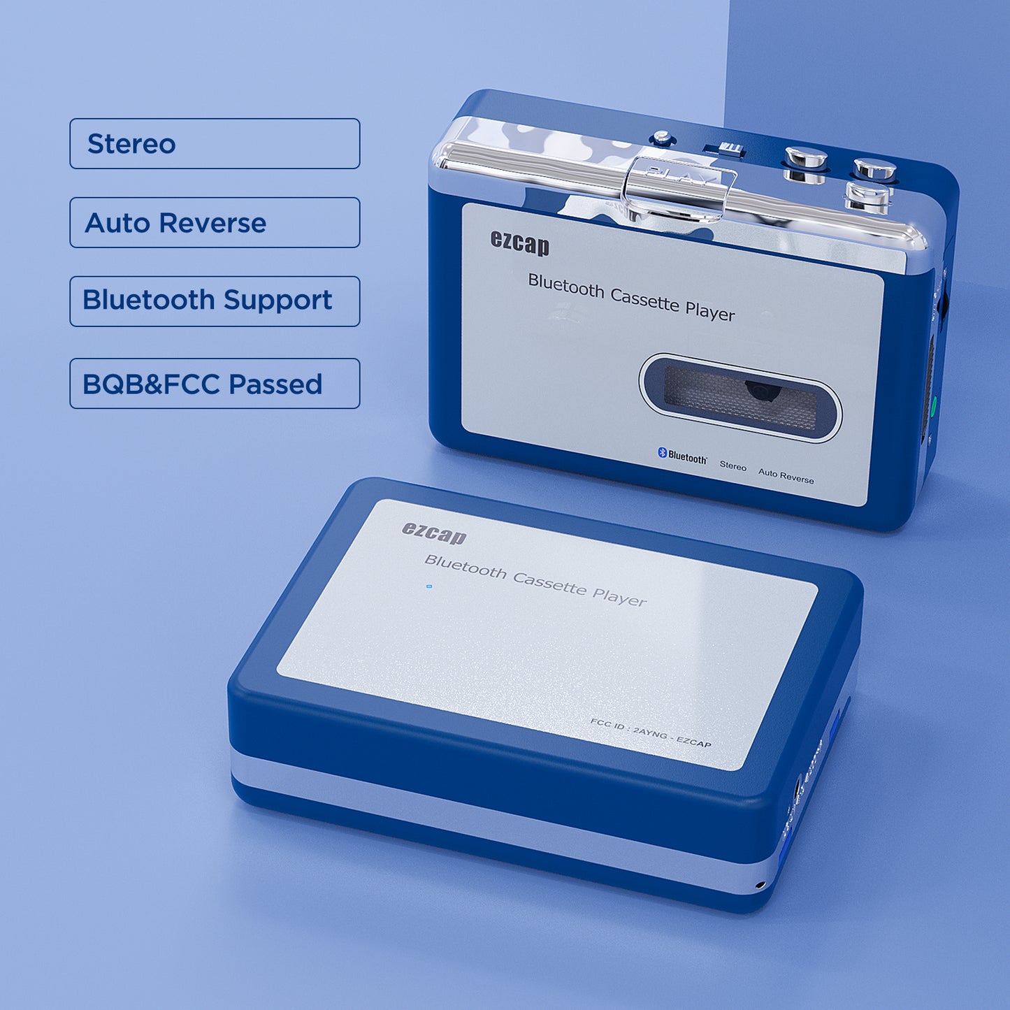 EZ-215 Bluetooth Cassette Player